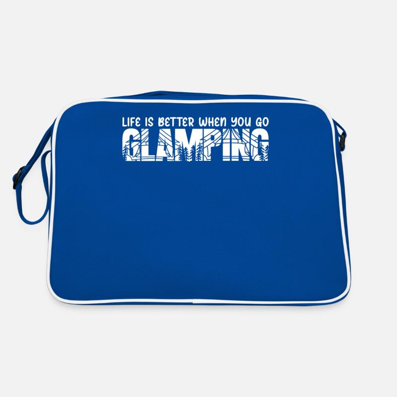 Glamping Motor Home Camper Van Camping Retro Bag