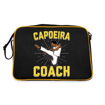 Capoeira Coach - Retro Bag - black/gold - Back