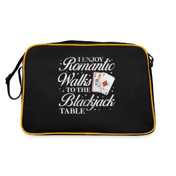 Blackjack Blackjack Card Game Casino Gift - Retro Bag - black/gold - Back