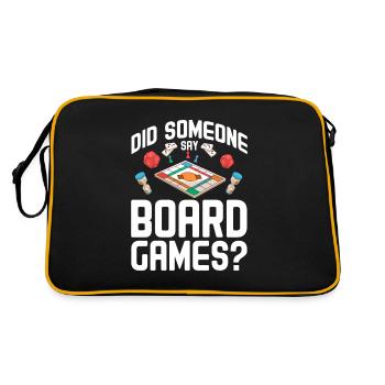 Jeux de société Jeux de société Jeux de nuit Jeux de société Cadeau - Sac Retro - noir/or - Dos