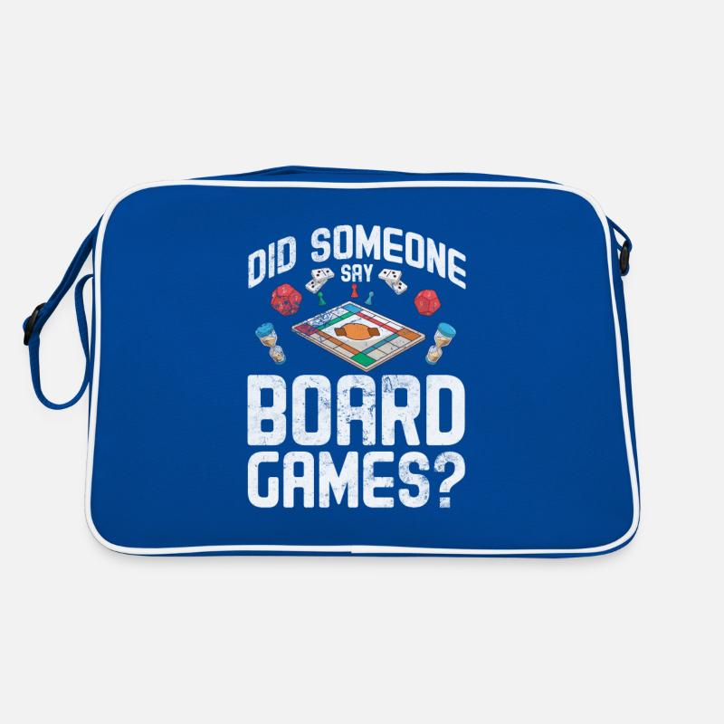 Brettspiel Retro Tasche