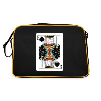 Bridge - Retro Bag - black/gold - Back