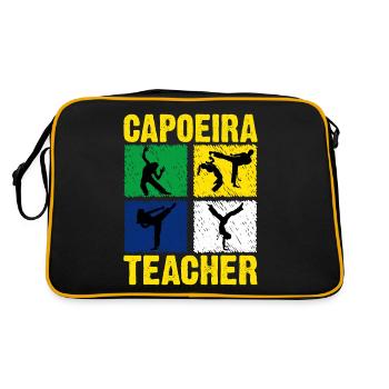 Professeur de capoeira - Sac Retro - noir/or - Dos
