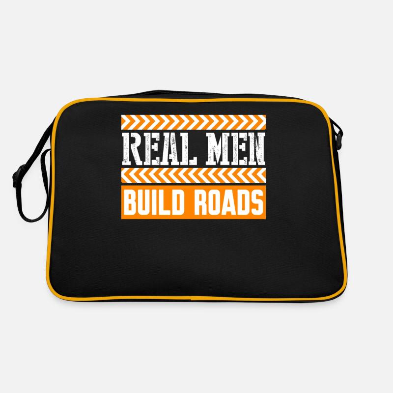 Roadbuilder Road Attendant Road Keeper Retro Tasche