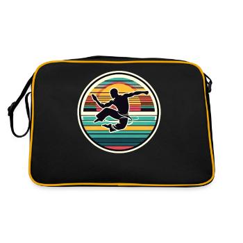 Capoeira - Sac Retro - noir/or - Dos