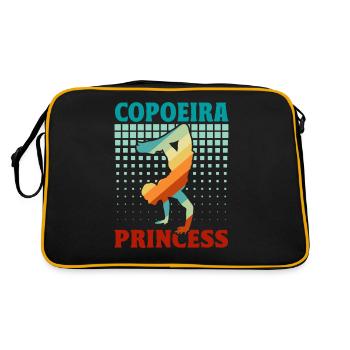 Capoeira Princesse - Sac Retro - noir/or - Dos