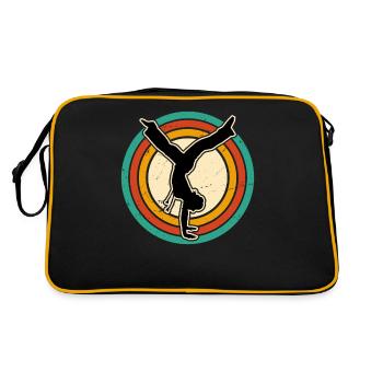 Capoeira - Sac Retro - noir/or - Dos