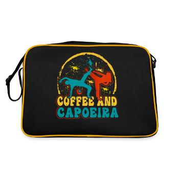Café et Capoeira - Sac Retro - noir/or - Dos