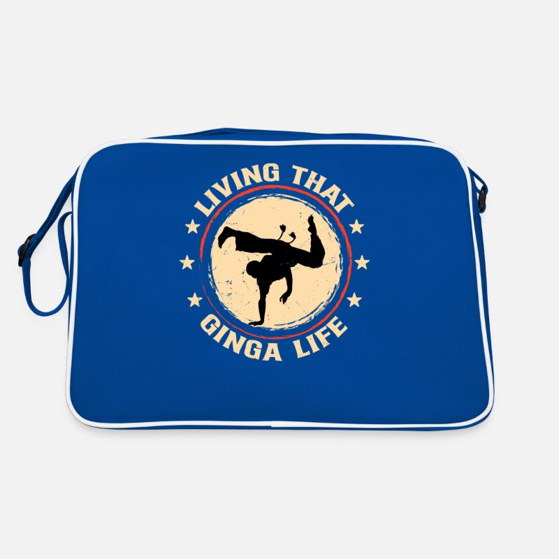 Das Ginga-Leben leben Retro Tasche