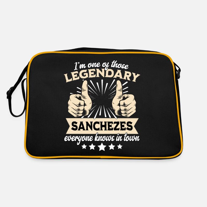 Légende légendaire de Sanchez Sac Retro