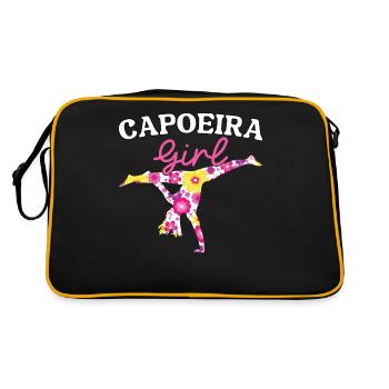 Capoeira Fille - Sac Retro - noir/or - Dos