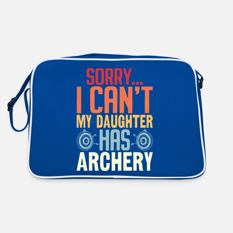 Lustiges Bogenschießen Bogenschießen Papa Pfeiljagd Retro Tasche