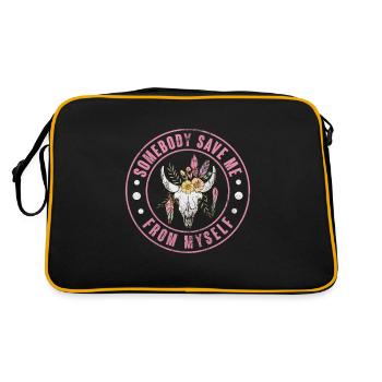 Country - Retro Bag - black/gold - Back