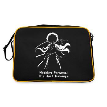 Cadeau de guerrier de combat à l’épée Samouraï Ronin - Sac Retro - noir/or - Dos