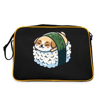 Sushi - Sac Retro - noir/or - Dos