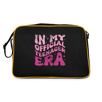 Adolescent - Sac Retro - noir/or - Dos