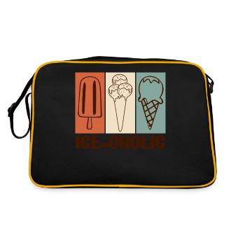 Crème glacée d’été - Sac Retro - noir/or - Dos