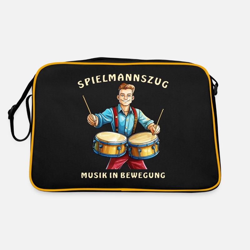 SPIELMANNSZUG MUSIK IN BEWEGUNG Retro Tasche