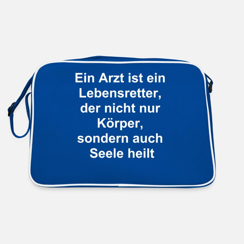 Arzt Geschenk Retro Tasche
