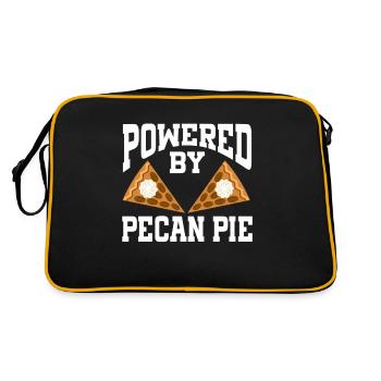 Powered By Pecan Pie - Retro Bag - black/gold - Back