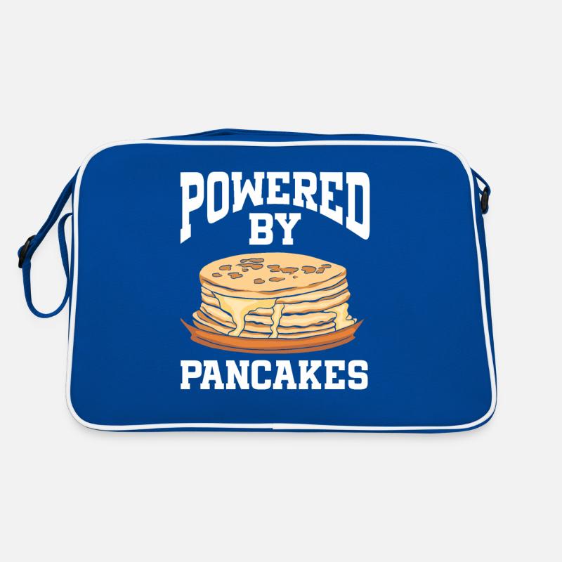 Powered By Pancakes Retro Tasche