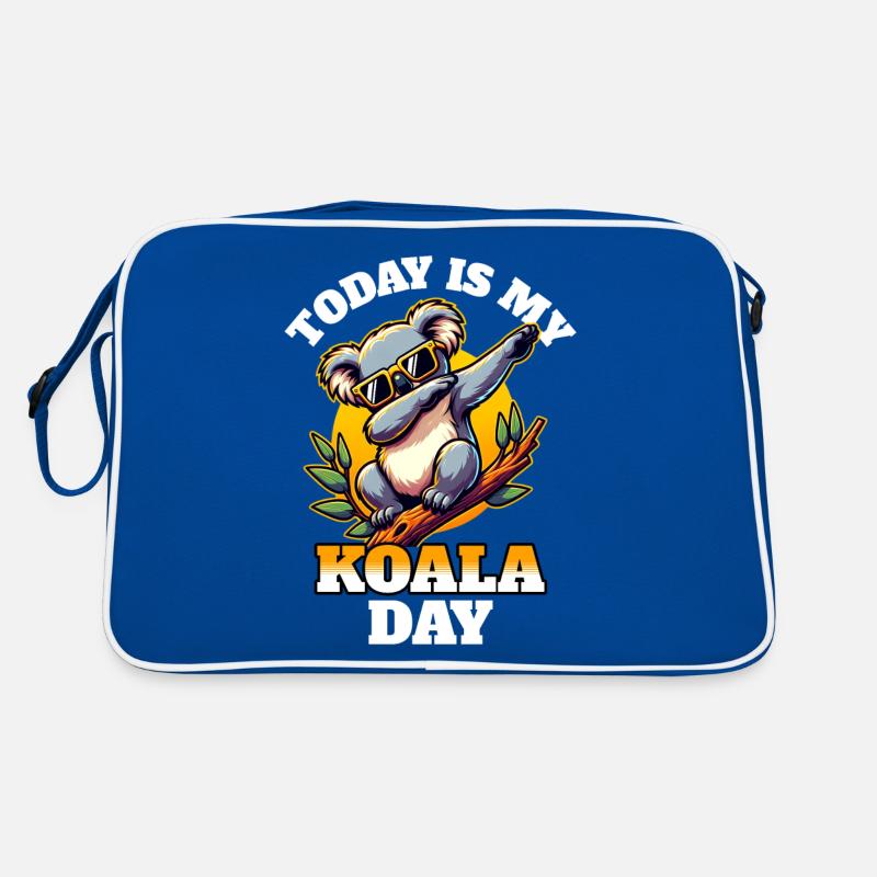 Koala Sprüche Retro Tasche