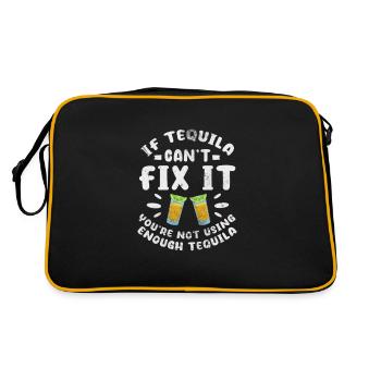 Tequila - Retro Bag - black/gold - Back