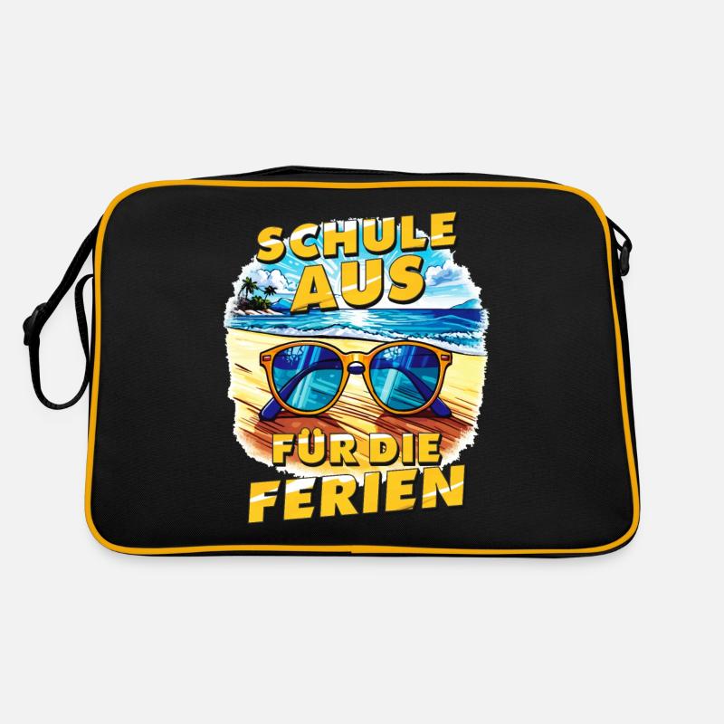 SORTIE DE L’ÉCOLE POUR LES VACANCES Sac Retro