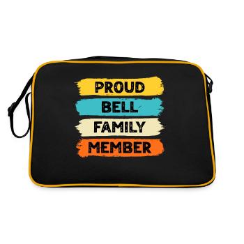 Proud Bell - Retro Bag - black/gold - Back
