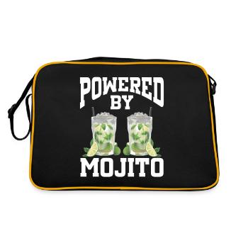 Powered By Mojito - Retro Bag - black/gold - Back