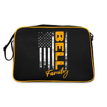 Bell USA - Retro Bag - black/gold - Back