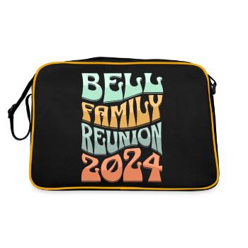 Réunion de famille Bell 2024 - Sac Retro - noir/or - Dos