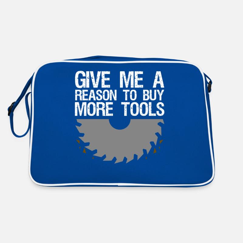 Dad DIY Workshop Craftsman Tools Retro Tasche