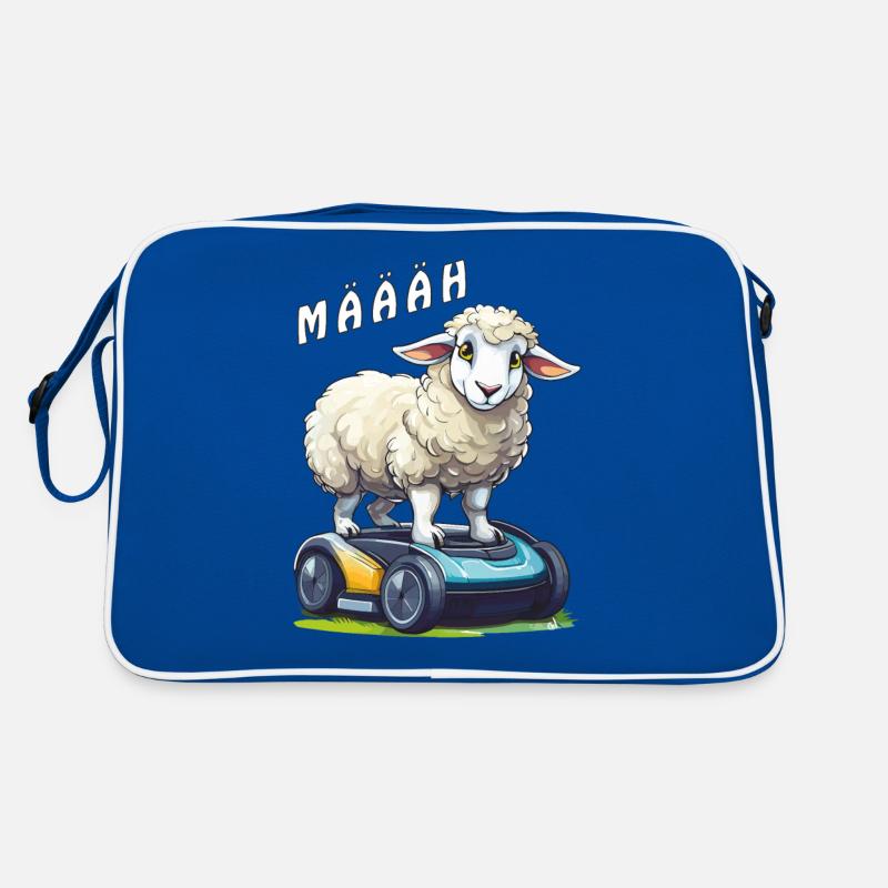 SCHAF MÄHROBOTER MÄÄÄH Retro Tasche