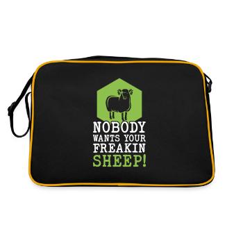 Jeux de société Jeux de société Jeux de nuit Jeux de société Cadeau - Sac Retro - noir/or - Dos