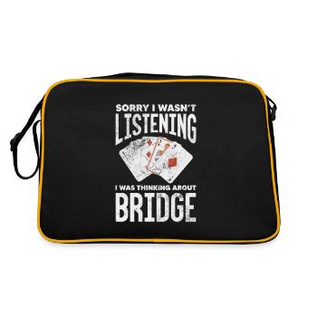 Jeu de cartes de bridge Jeu de cartes Casino Jeu de cartes Cadeau - Sac Retro - noir/or - Dos