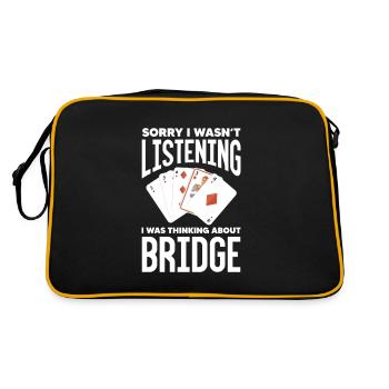 Bridge - Retro Bag - black/gold - Back