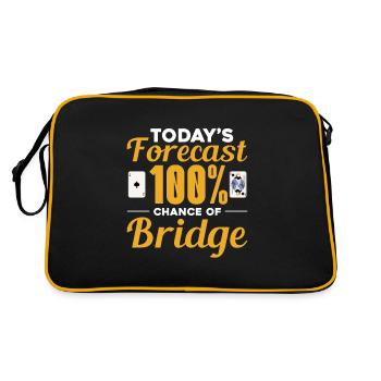 Bridge - Retro Bag - black/gold - Back