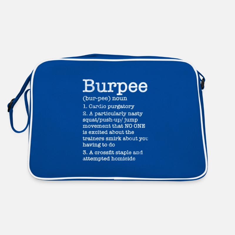 Burpees Retro Tasche