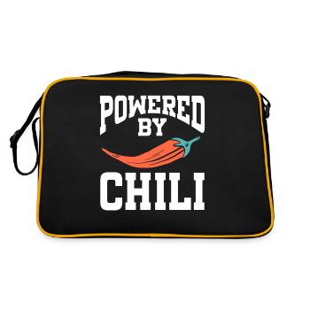 Powered By Chili - Retro Bag - black/gold - Back