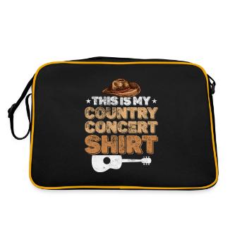 Country - Retro Bag - black/gold - Back