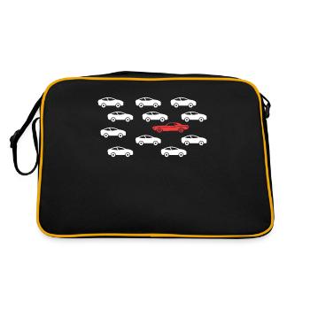 À contre-courant Individualité et style - Sac Retro - noir/or - Dos