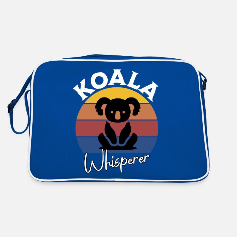 Koala Flüsterer Retro Tasche