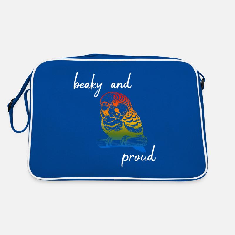 Lustige Sonnensittich Sprüche Retro Tasche