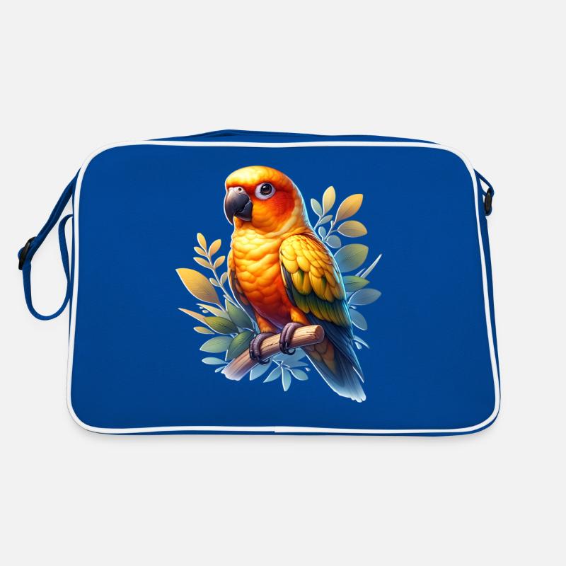 Sonnensittich Retro Tasche