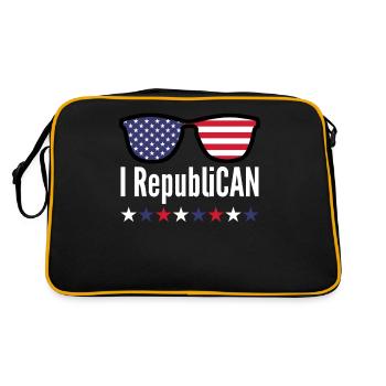 Républicains conservateurs Républicains - Sac Retro - noir/or - Dos