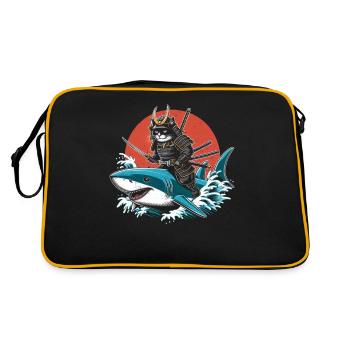 Samouraï - Sac Retro - noir/or - Dos