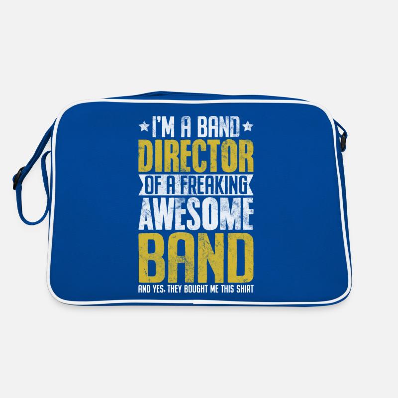 Ich bin ein Banddirektor Lustige Band Musical Broadway Retro Tasche