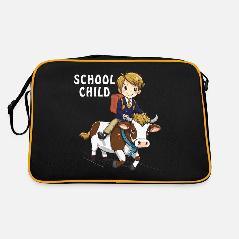 ÉCOLIER VACHE ÉCOLIER ÉCOLIER Sac Retro
