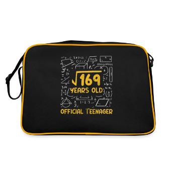 Adolescent - Sac Retro - noir/or - Dos
